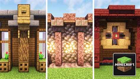 minecraft exterior wall design.